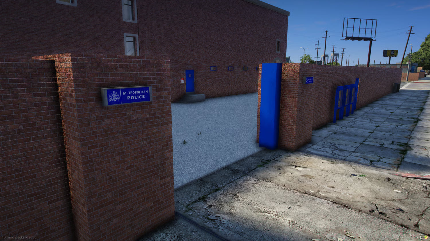 British Police Station